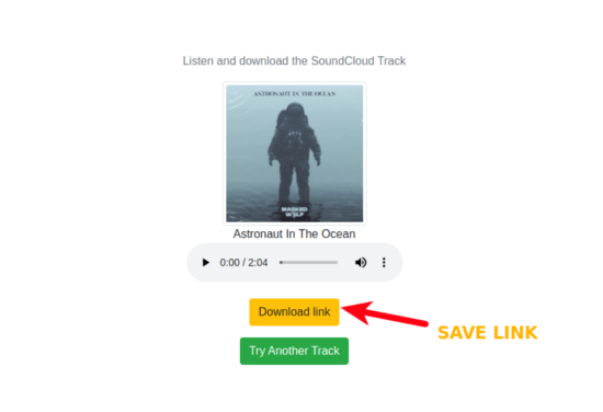 Save SoundCloud Song to device in MP3